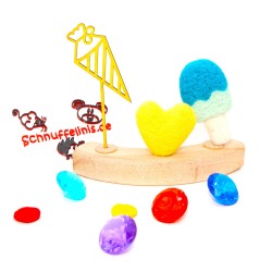 School cone yellow plugs Schnuffelinis