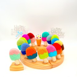 Ice popsicle ornament 2447