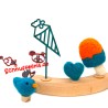 School cone peacock plugs Schnuffelinis