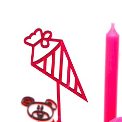 School cone pink plugs Schnuffelinis