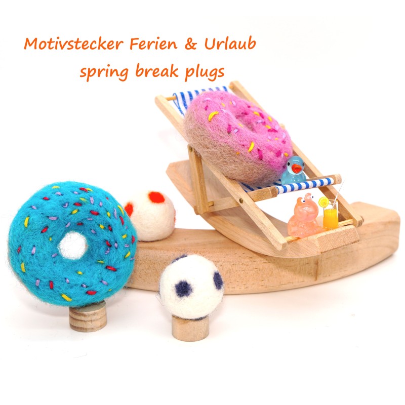 Sommerferien Schulferien Zeugnis Motivstecker