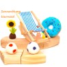 Sun flower felt plugs