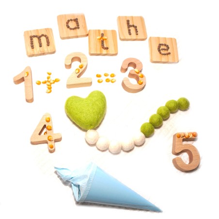 counting chain heart green32