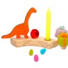 Brachiosaurus dinosaur birthday plugs Schnuffelinis