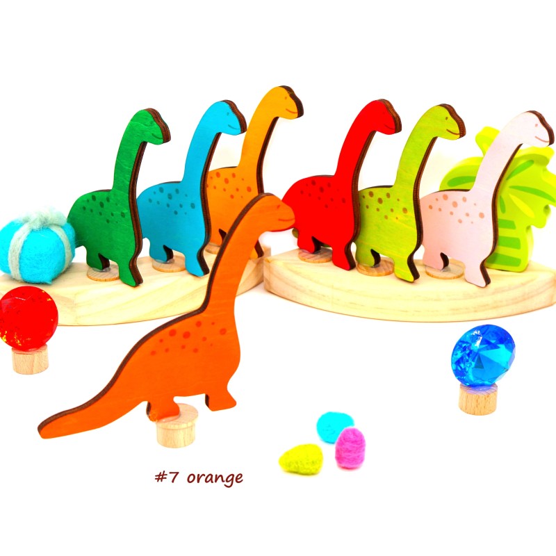 Brachiosaurus dinosaur birthday plugs Schnuffelinis
