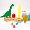 Dinosaur Brachiosaurus birthday plugs Schnuffelinis