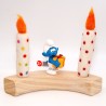 Schlumpf Stecker Geschenk Schleich