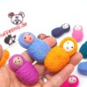 Filzpuppe Baby im Schlafsack Nr 6