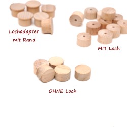 Motivstecker MIT LOCH 17mm - 10er Set von SCHNUFFELINIS