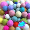 Felt balls 250 g Special offer – 100% Felt wool for DIY & decoration | SCHNUFFELINIS