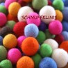 Felt balls 250gr 8,81oz Special offer – 100% Felt wool for DIY & decoration | SCHNUFFELINIS