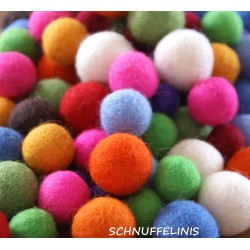 Filzkugeln 250gr – Filzwolle für DIY & Deko | SCHNUFFELINIS