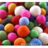 Filzkugeln 250gr – Filzwolle für DIY & Deko | SCHNUFFELINIS