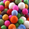 Filzkugeln 250gr – Filzwolle für DIY & Deko | SCHNUFFELINIS