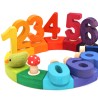 Birthday number wooden set – set of 10