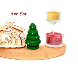 Krippe Set – Weihnachtsdeko aus Holz