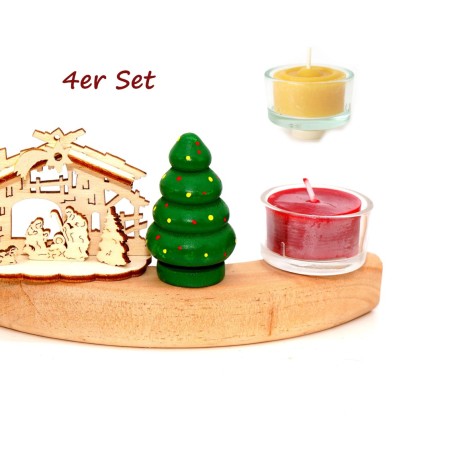 Krippe Set – Weihnachtsdeko aus Holz