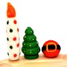 Tannenbaum bunte Kugeln – Weihnachtsdeko aus Holz