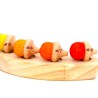Acorn yellow red – Autumn Decor wood set| SCHNUFFELINIS