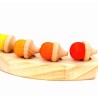Acorn yellow red – Autumn Decor wood set| SCHNUFFELINIS