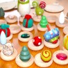 Adventsspirale – Teelichterhülsen Holzdeko | SCHNUFFELINIS
