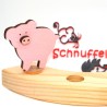 Glücksschwein Steckerfigur Geburtstagsringe Motivstecker