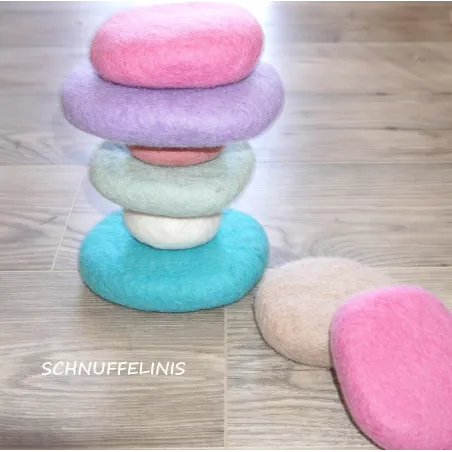 felt pebbels ice dream