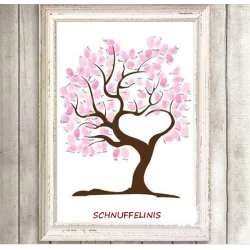 Fingerprint wedding tree