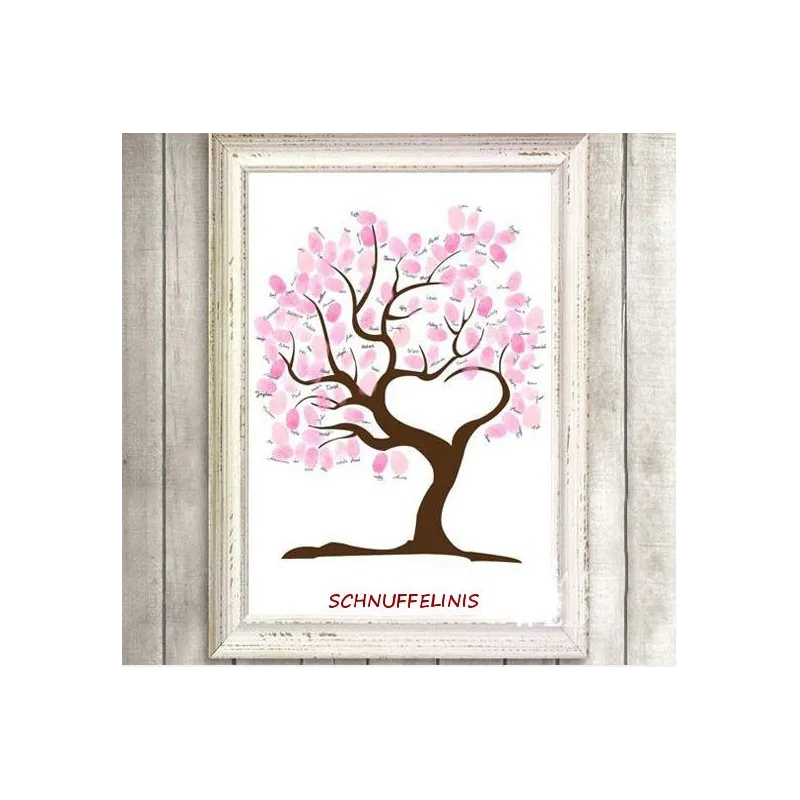 Fingerprint wedding tree