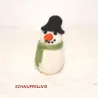 Filzkugeln Schneemann, gefilzte Schneemänner, Adventskalender Füllung