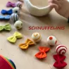 kitchen set for kids, montessori felt toy, Felt pasta set Montessori