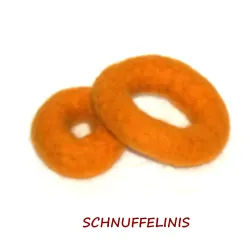 felt rings - 06 saffron
