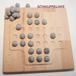 Tavola da gioco in legno solitario regalo pa