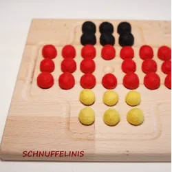 Tavola da gioco in legno solitario regalo pa
