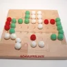 Tavola da gioco in legno solitario regalo pa
