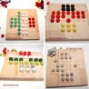 Solitaire game, gift for kids, montessori toy, math games for everyone
