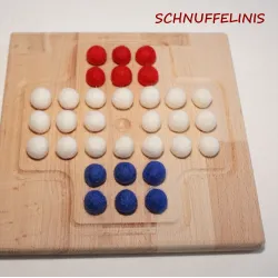 Tavola da gioco in legno solitario regalo pa