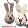 Filz Möhren Karotten Hasen, Osterhase Karotten aus Filz, Filzhasen