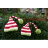 Elf hats DIY knitting pattern two sizes
