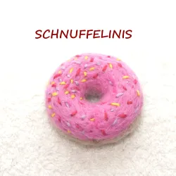 felt donuts, felted donuts, donuts colourful sprinkles, children donut