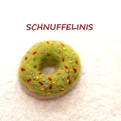 felt donuts, felted donuts, donuts colourful sprinkles, children donut