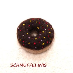 Filz Donuts mit bunte Streuseln