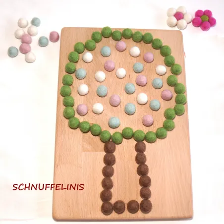 Posa tavola albero da frutta ciliegio