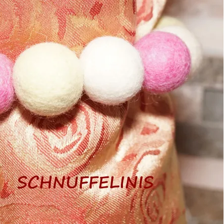 Filzkugeln Raffhalter, Kindervorhänge, Baby Mobile, Raffhalter Gardine
