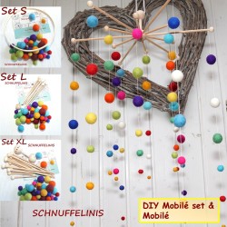 Regenbogen Baby Mobile DIY set