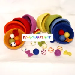 Sorting game rainbow set