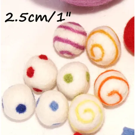 Spielidee Sortierschalen, Farblehre Filz, Filzschalen Filz Montessori