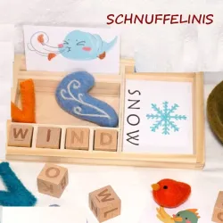 english spelling board, preschool idea, montessori spelling game