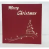 carte regalo di Natale, auguri di Natale, Albero di Natale 3d