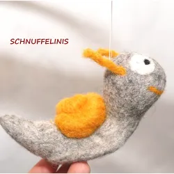 Filz Schnecken Baby Mobile, Fenster Dekor Schnecke, Geschenk Anhänger